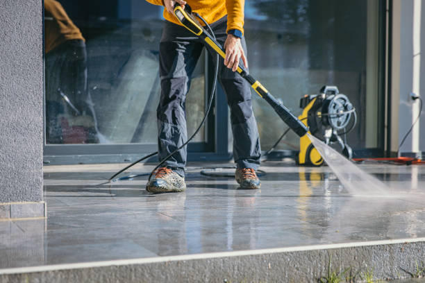 Pressure Washing Brick in Hideaway, TX